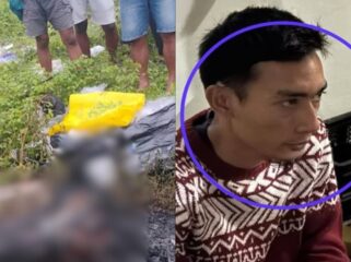 Polisi melakukan olah TKP kasus tragis anak bunuh ibu lalu membakar jasad korban