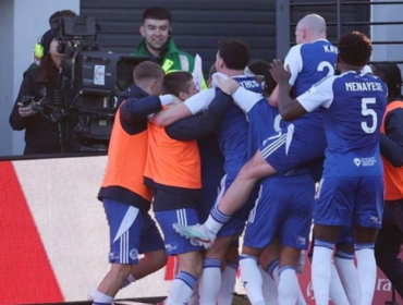 Macclesfield FC rayakan kemenangan atas Crystal Palace di Piala FA 2025