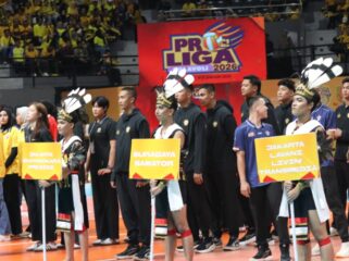 Ketua Umum PBVSI membuka Proliga 2026 di Pontianak, menandai dimulainya kompetisi voli profesional