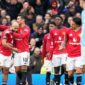 Manchester United kalahkan Manchester City 2-0 di Derby Manchester