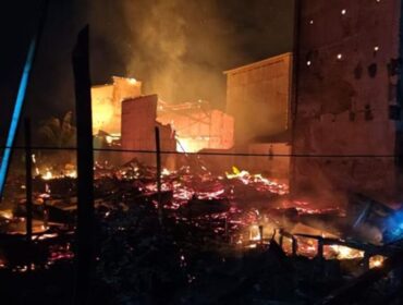 Kebakaran melanda bangunan dan fasilitas pendidikan di Kabupaten Katingan, Kalimantan Tengah