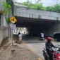 Situasi Terowongan Manggarai Jakarta siang hari usai tawuran warga