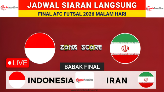 
Dalam duel futsal Indonesia vs Iran, menurut kalian, kunci kemenangan ada di tangan siapa? Speed & teknik Indonesia atau experience & fisik Iran? Share prediksimu! 👇 #IndonesiaVsIran #FutsalAsia