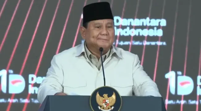 Presiden Prabowo Subianto menegaskan program MBG mampu memperkuat ekonomi rakyat.