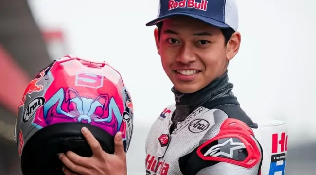 Veda Ega Pratama memulai Moto3 Brasil 2026 dari posisi keempat, modal penting untuk raih podium.