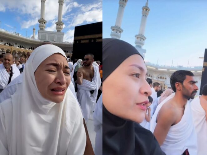 
					Nathalie Holscher menjadi sorotan warganet setelah mengungkap keinginannya saat menjalani ibadah Umrah.