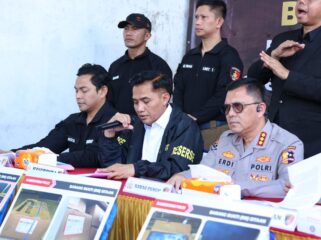 Bareskrim Polri menemukan peredaran daging domba impor kedaluwarsa di wilayah Tangerang.